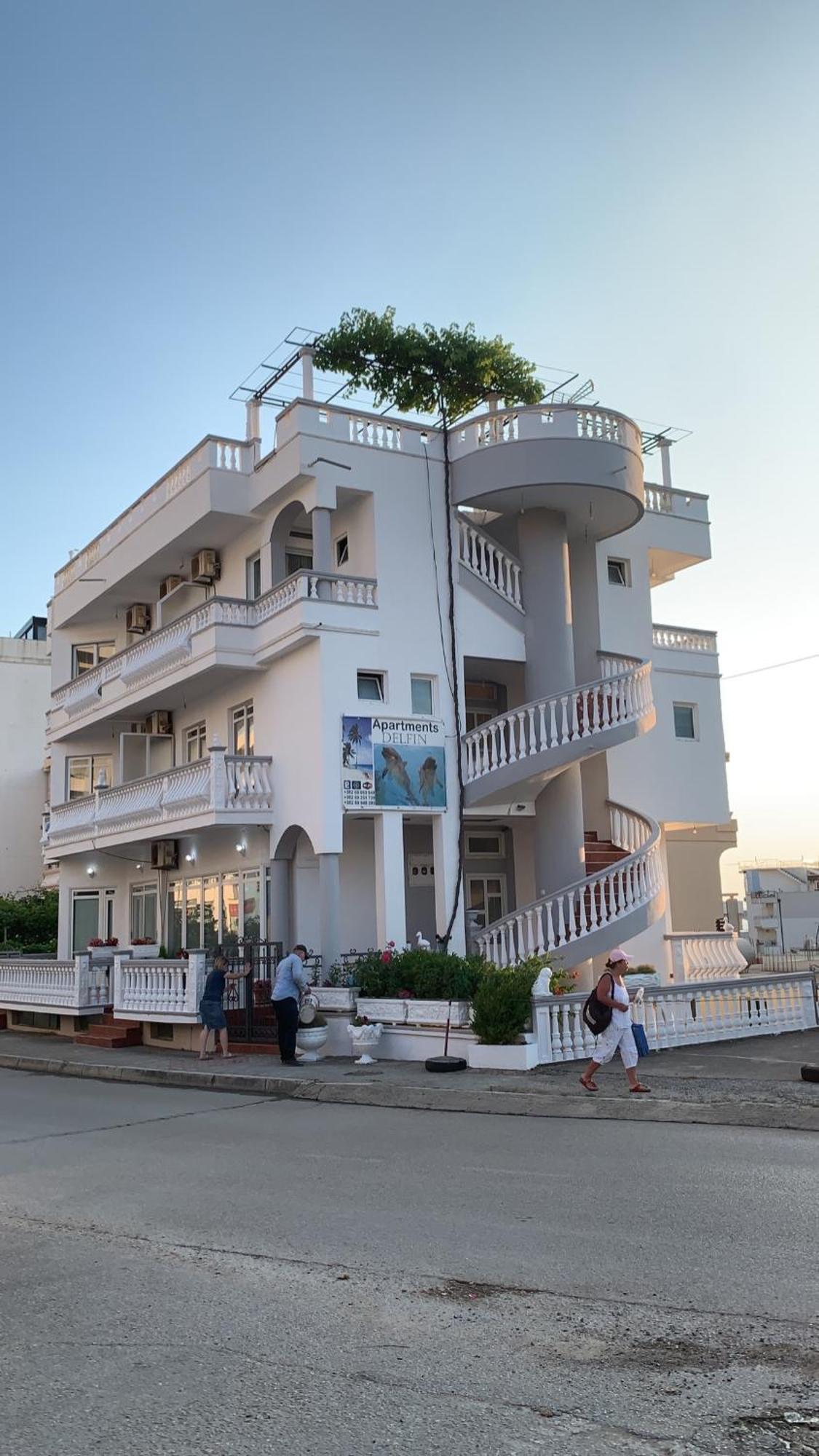 Apartments Delfin Улцинь Экстерьер фото