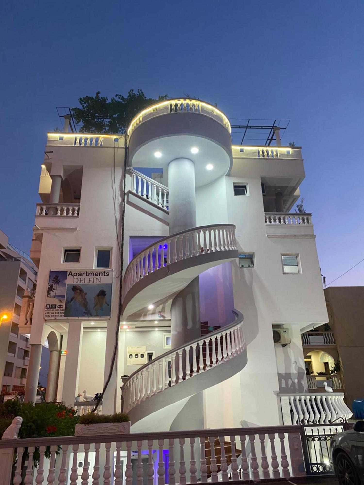 Apartments Delfin Улцинь Экстерьер фото